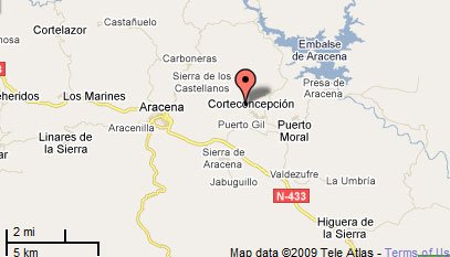 mapa de La Casa Del Cura