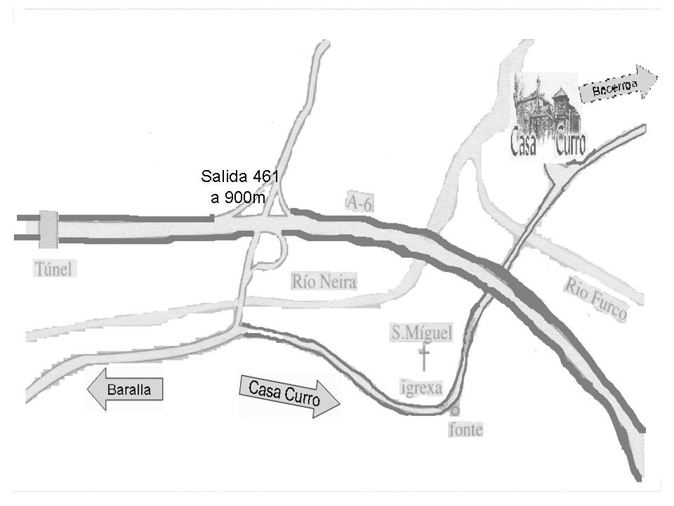 mapa de Casa Curro