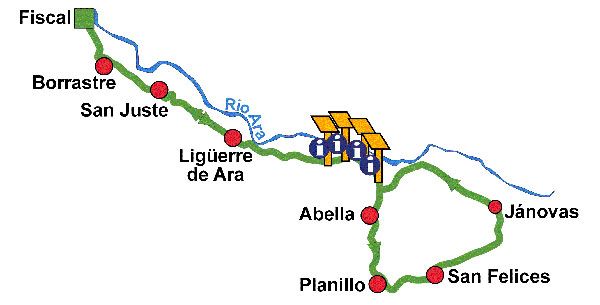 Rutas geológicas en BTT en Sobrarbe