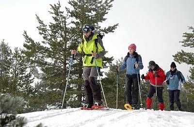 Raquetas en los Picos de Urbión