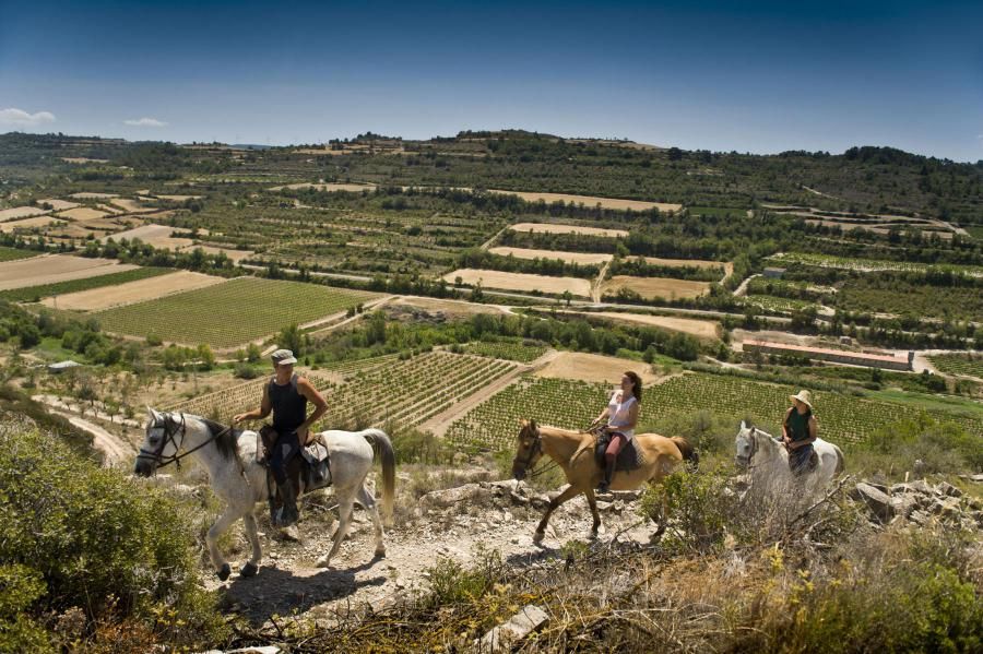 A cavall per la vall del Corb