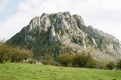 Cruz del Gorbea a través de Itxina