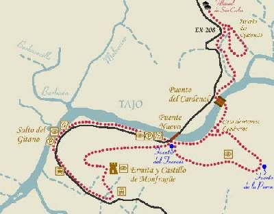 Monfragüe Ruta Roja