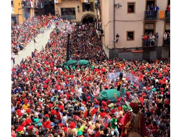 Patum de Berga.Patrimonio de la Humanidad. (Corpus)