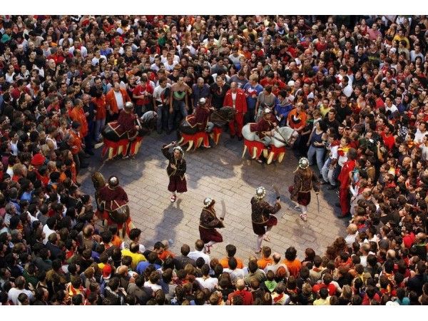 Patum de Berga.Patrimonio de la Humanidad. (Corpus)